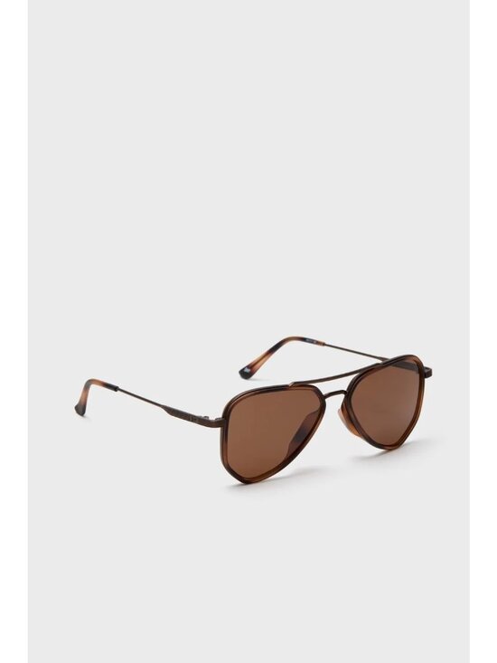 Sunski Astra Polarized Sunglasses in Tortoise Amber New Womens Sunnies main image 4